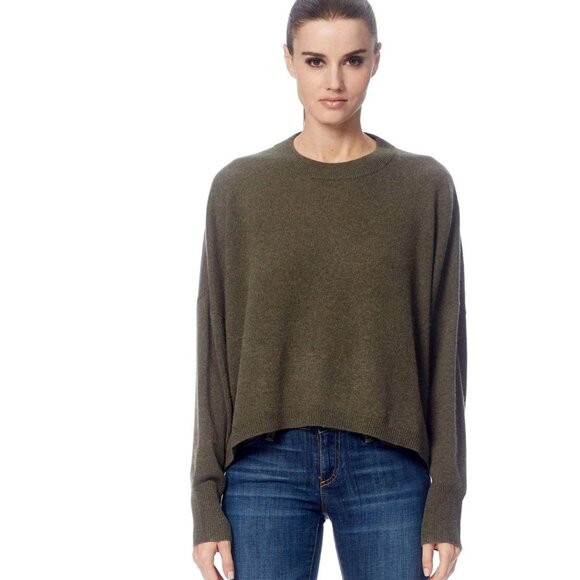 360 Cashmere Olive Makayla Cashmere Sweater Size XS - Picture 1 of 8